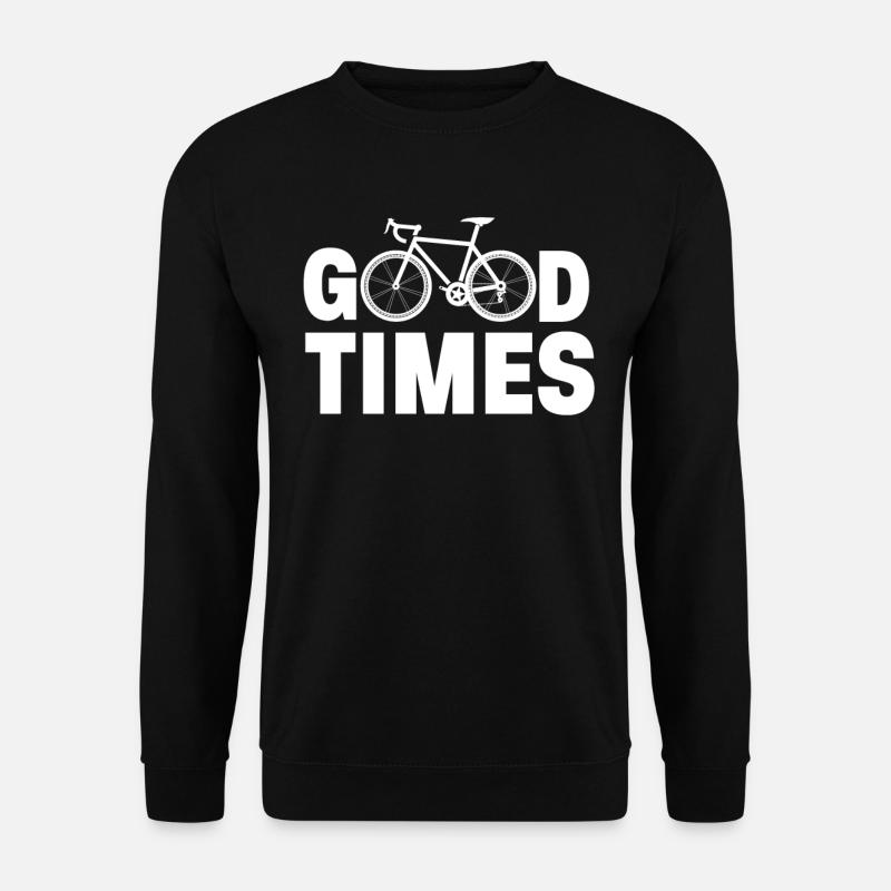 Radfahren - Gute Zeiten - Unisex Pullover - Schwarz