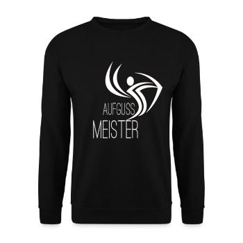 Sauna éd. Maître - Sweat-shirt Unisexe - noir - Devant - Alina (178cm) & Michal (187cm)