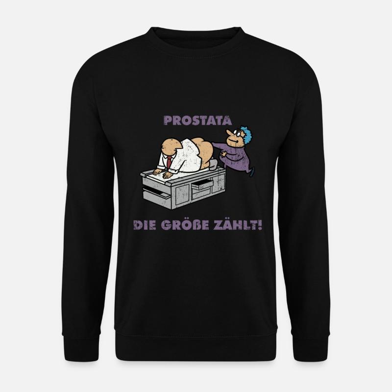 Urologe Doktor Urologie Student Prostata Geschenk - Unisex Pullover - Schwarz