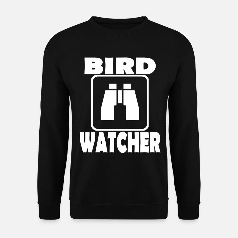 Bird Watching Ornithology - Unisex Sweatshirt - black