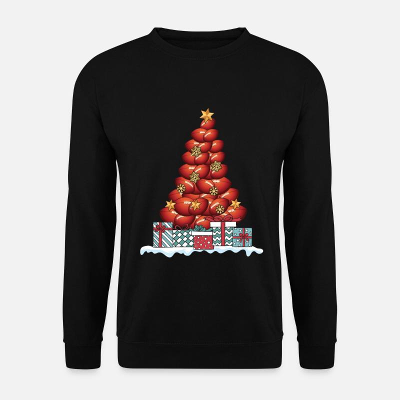 American Football Weihnachten Geschenk - Unisex Pullover - Schwarz