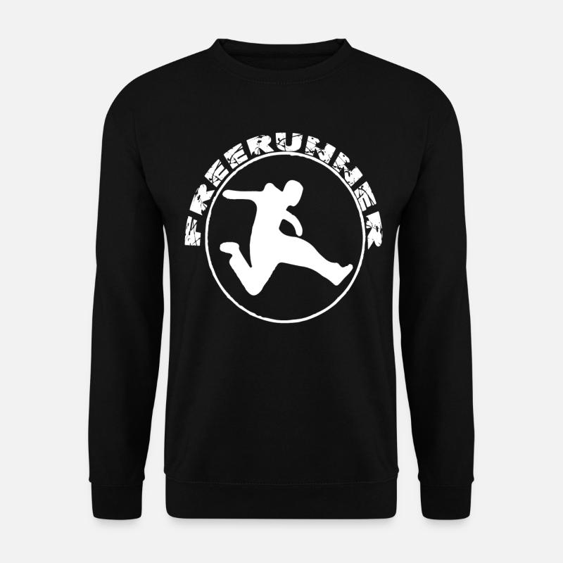 Parkour Free Run Athlet - Unisex Pullover - Schwarz