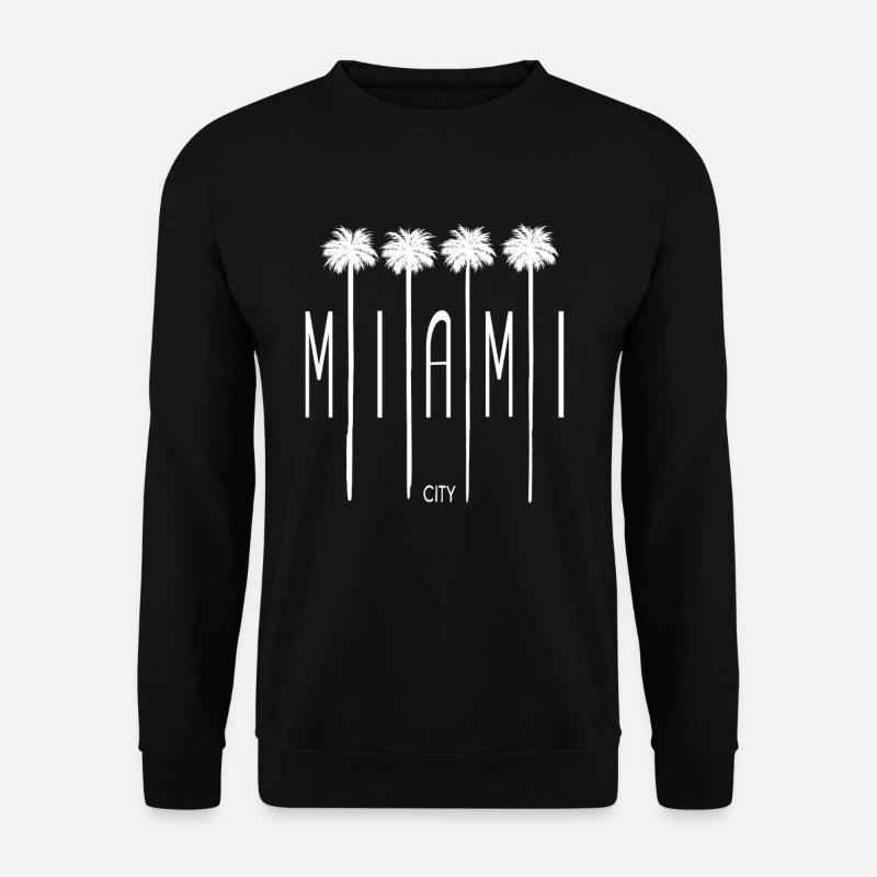 Miami Beach City - Unisex Sweatshirt - black
