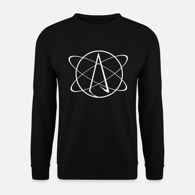 Athéisme Symbole Athéiste Don Science - Sweat-shirt Unisexe - noir