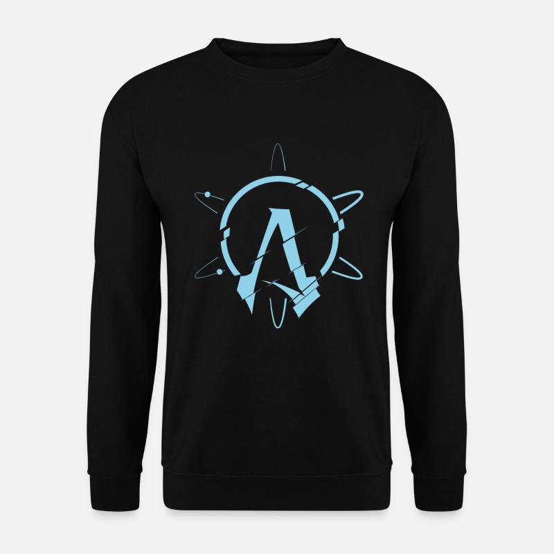 Atheismus Symbol Atheist Geschenk Wissenschaft - Unisex Pullover - Schwarz