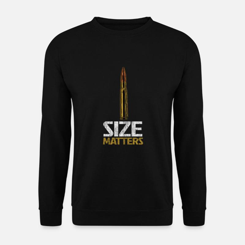 Munition mit starker Botschaft - Unisex Pullover - Schwarz