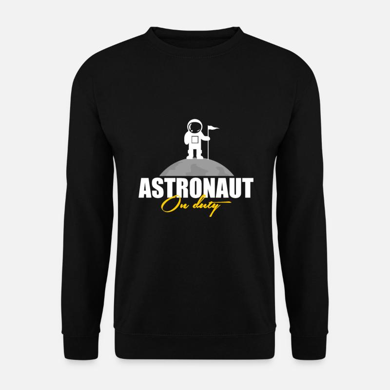 Astronaut in Action Gift - Unisex Sweatshirt - black