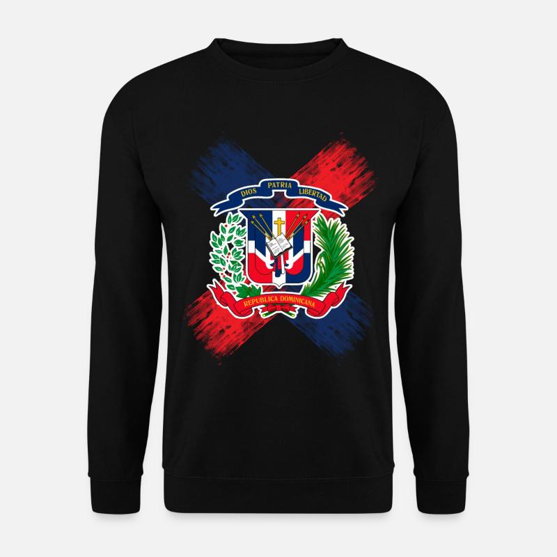 Dominikanische Republik - Unisex Pullover - Schwarz