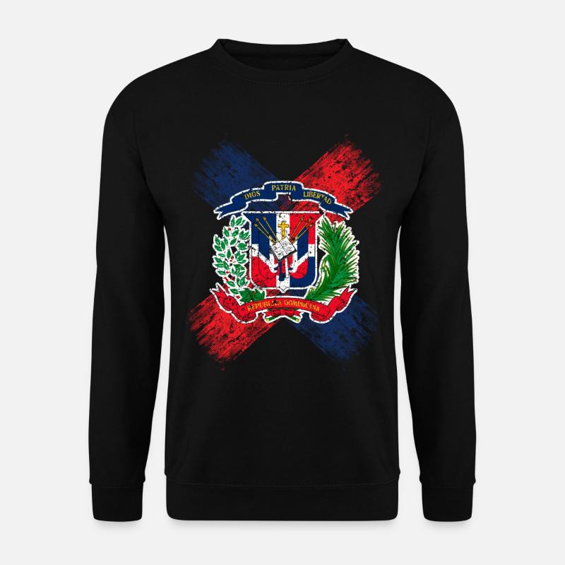 Dominikanische Republik - Unisex Pullover - Schwarz
