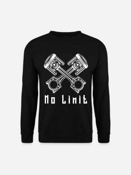 No Limit - Unisex Sweatshirt - black