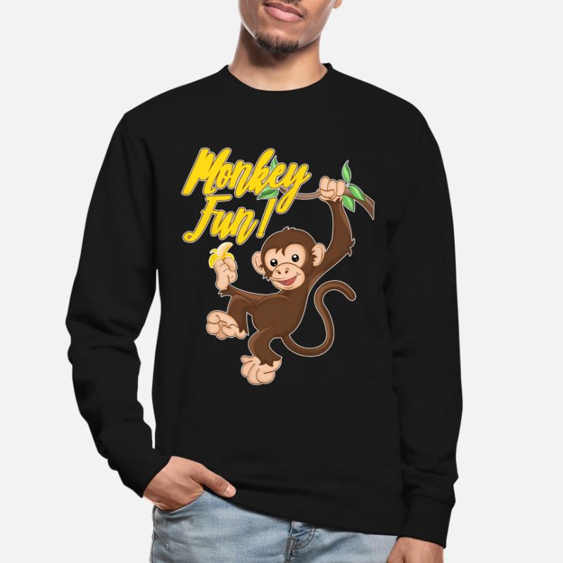 Monkey Monkey Fun Monkey Monkey Unisex Sweatshirt