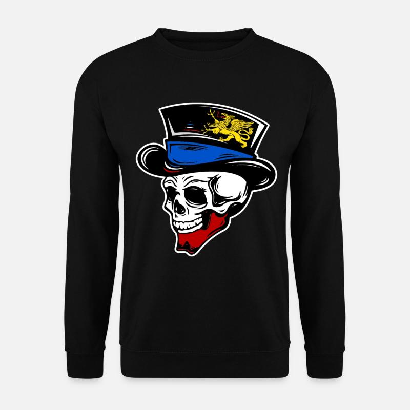 Totenkopf Rostock - Unisex Pullover - Schwarz
