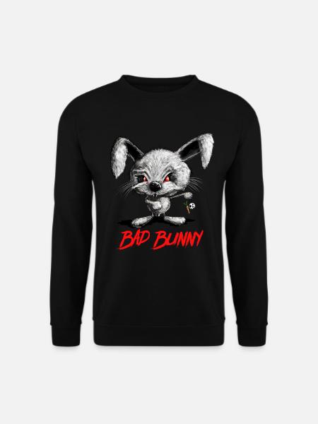 Halloween vampire lapin lapin I Méchant Lapin - Sweat-shirt Unisexe - noir