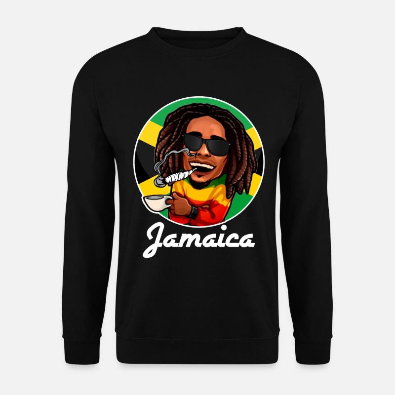 Jamaica - Design - Unisex Sweatshirt - black