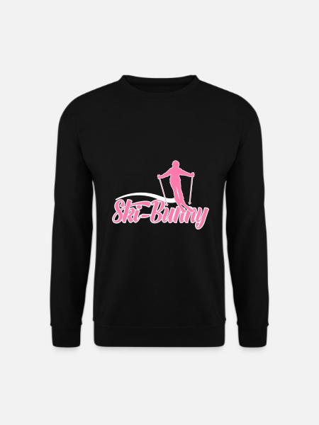 ski Hase - Sweat-shirt Unisexe - noir