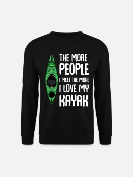 Kayak - Unisex Sweatshirt - black