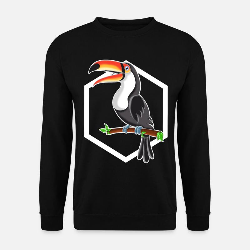 toucan - Unisex Sweatshirt - black