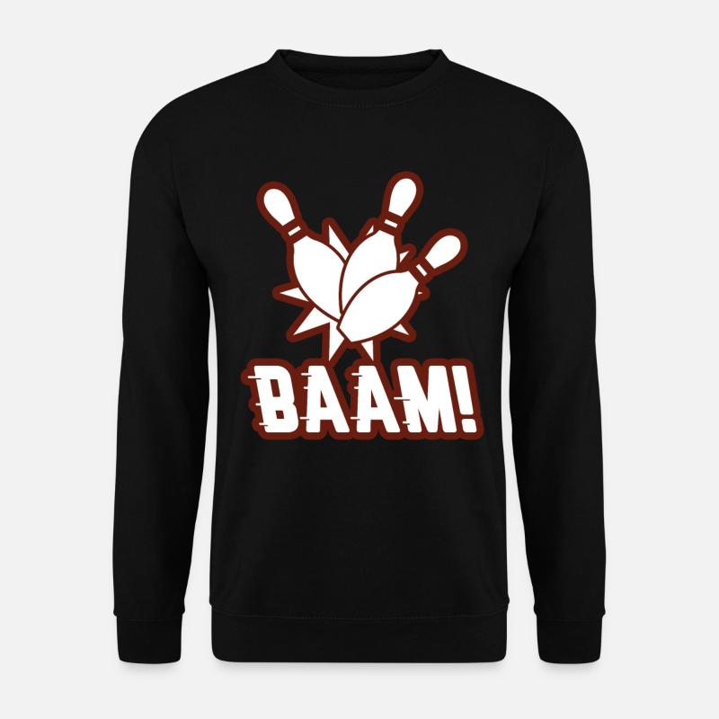 Grève de bowling - Sweat-shirt Unisexe - noir