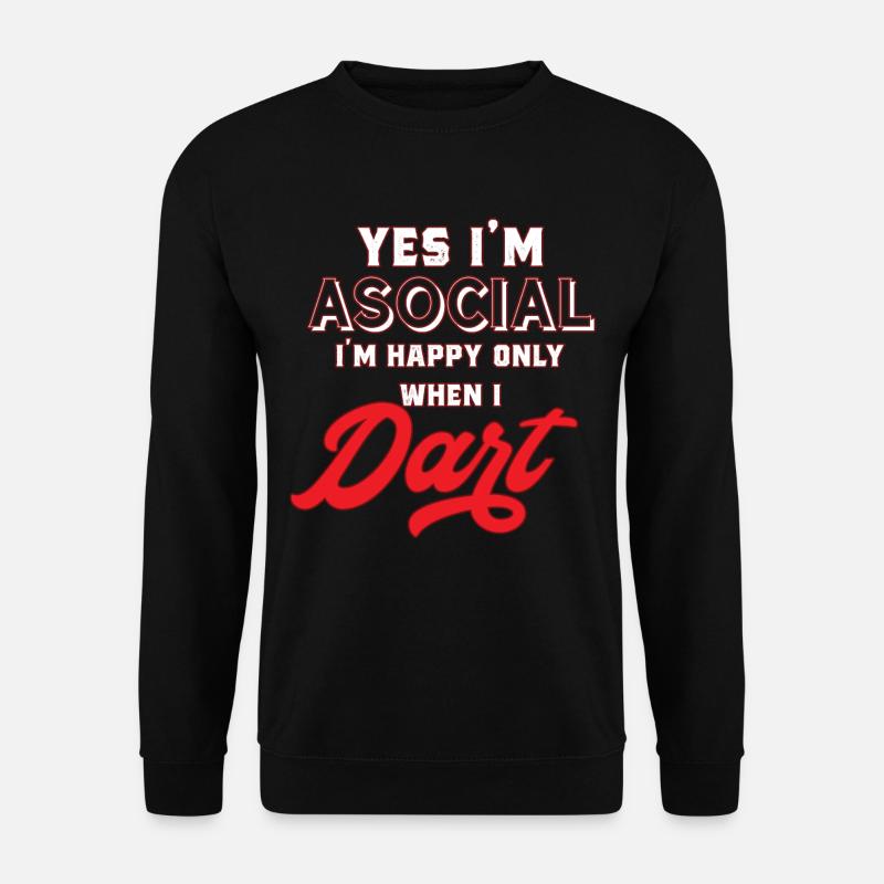 Darts darts - Unisex Sweatshirt - black