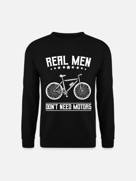 Sprocket Freedom – Bicycle Art - Unisex Sweatshirt - black