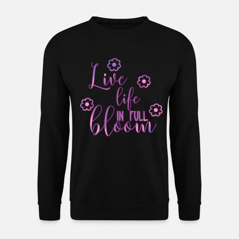 spring - Unisex Sweatshirt - black