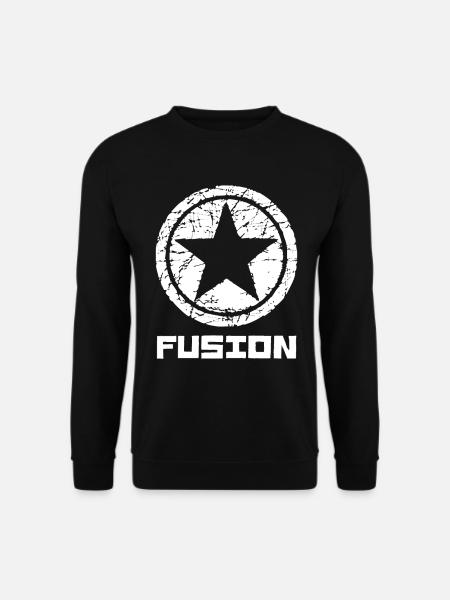 Fusion - Unisex Sweatshirt - black