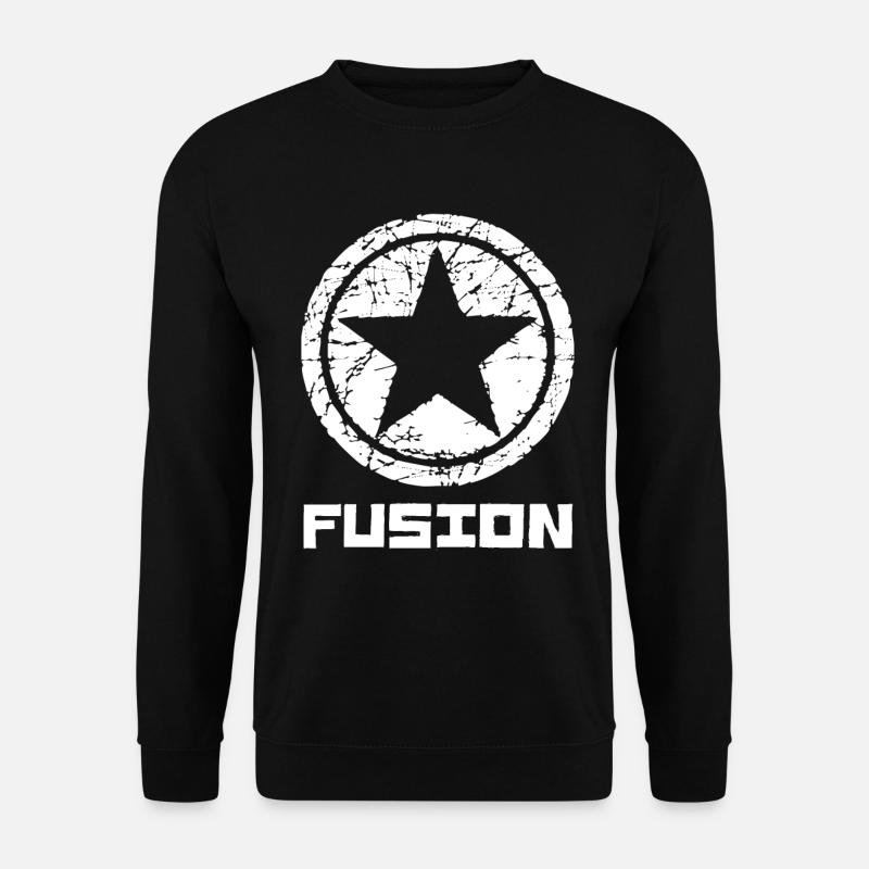 Fusion - Unisex Sweatshirt - black