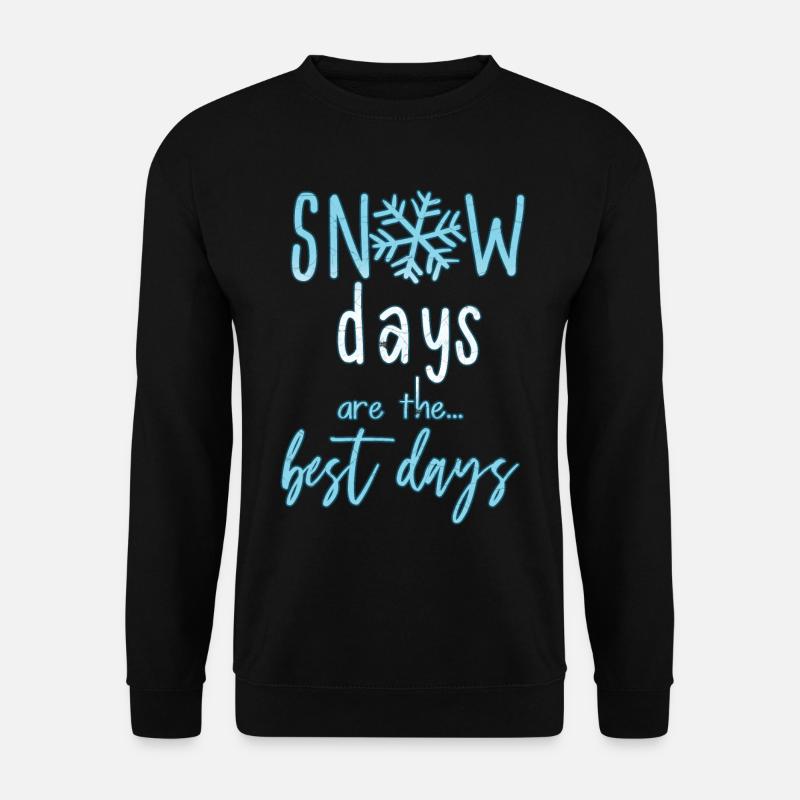 Winter - Unisex Pullover - Schwarz