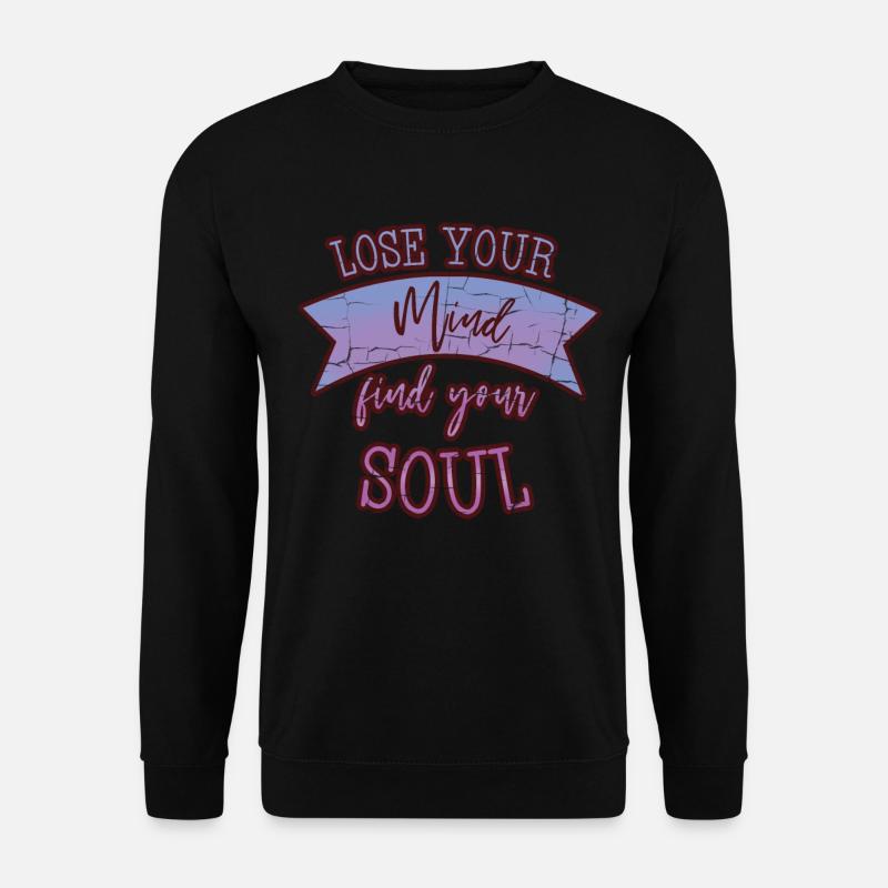 Meditation - Unisex Pullover - Schwarz