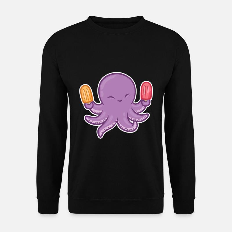Octopus - Unisex Sweatshirt - black