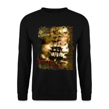 DarssCoast - Baltic Challenge - Unisex Pullover - Schwarz - Vorne - Alina (178cm) & Michal (187cm)