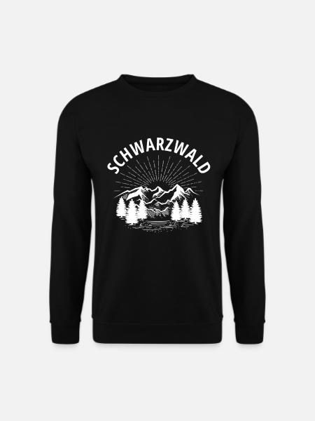 Schwarzwald Natur Landschaft - Unisex Pullover - Schwarz