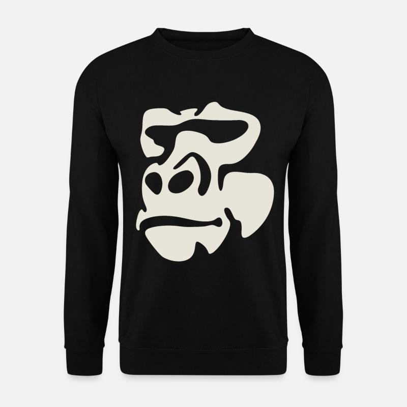 Gorilla - Unisex Pullover - Schwarz