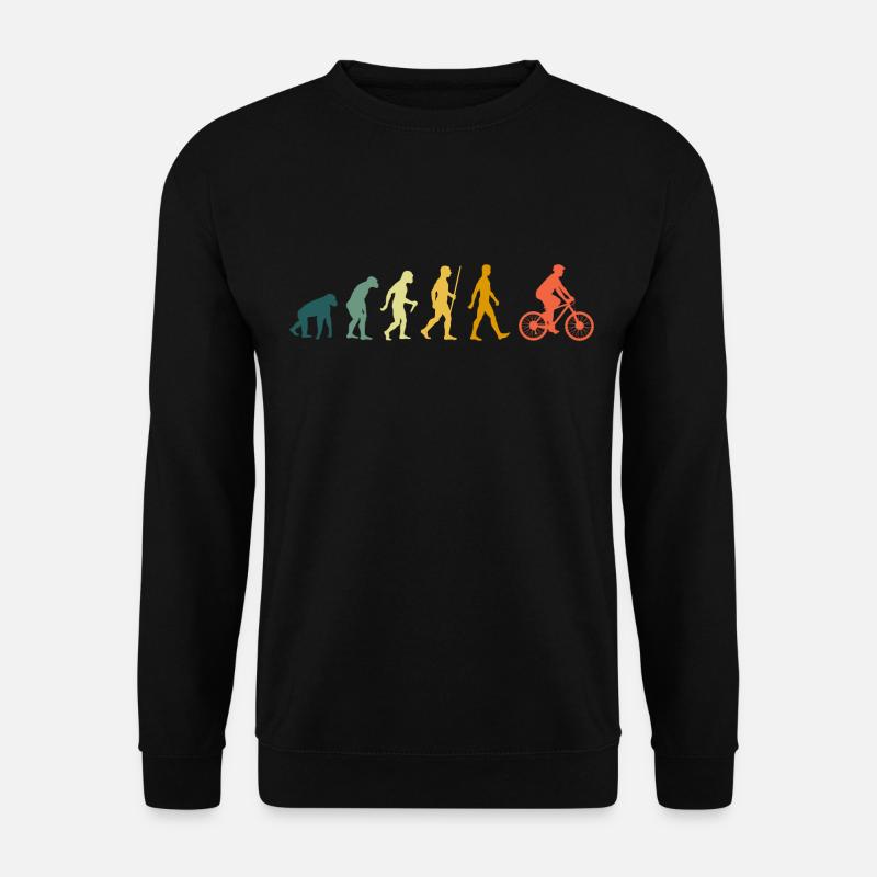 Mountainbike Evolution MTB Fahrrad - Unisex Pullover - Schwarz