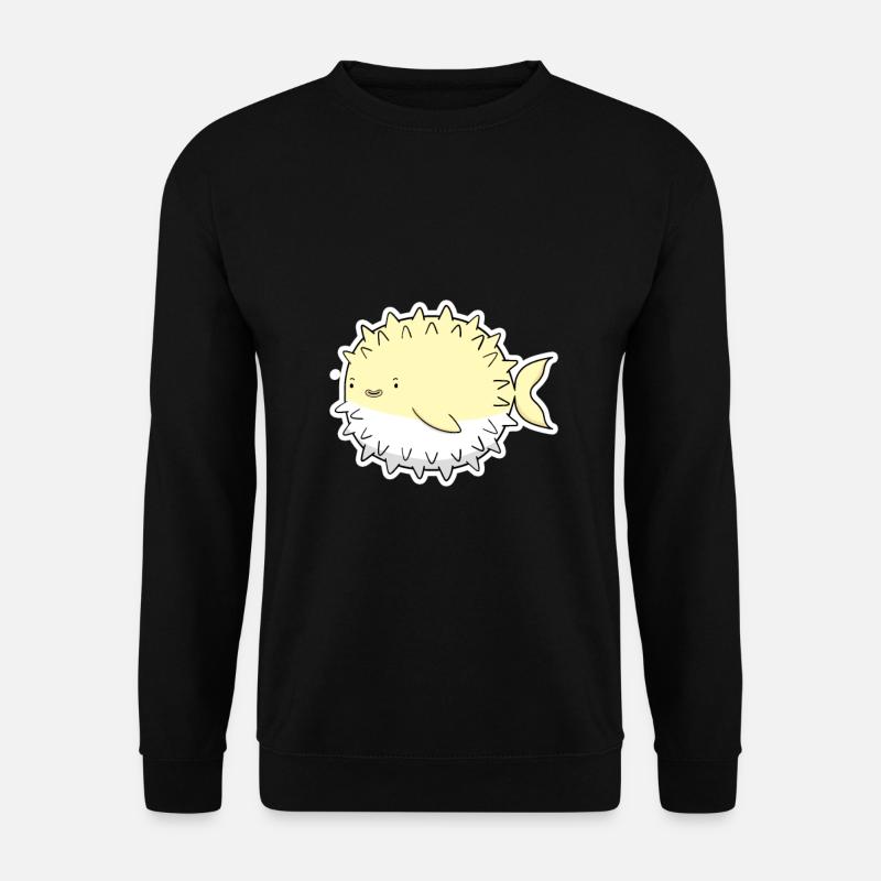 Puffer fish - Unisex Sweatshirt - black