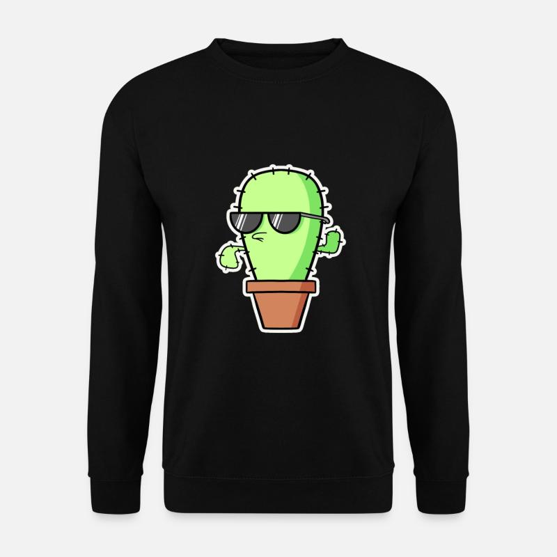 Cool cactus - Unisex Sweatshirt - black