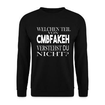 Reiten Reitlehrerin lustiger Spruch Bahnpunkte - Unisex Pullover - Schwarz - Vorne - Alina (178cm) & Michal (187cm)