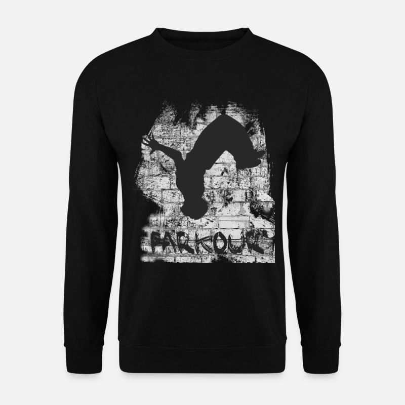 Parkour - Unisex Pullover - Schwarz