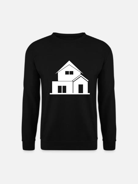 House White - Unisex Sweatshirt - black