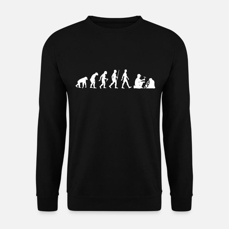 Géologue évolution géologie évolution géologue - Sweat-shirt Unisexe - noir