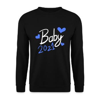 Bébé 2021 - Sweat-shirt Unisexe - noir - Devant - Alina (178cm) & Michal (187cm)