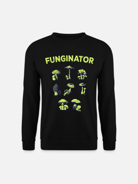 Fonginateur Champignons Champignons Champignons Cuedeur champignons - Sweat-shirt Unisexe - noir