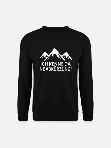 Ich kenn da ne Abkürzung - Unisex Pullover - Schwarz