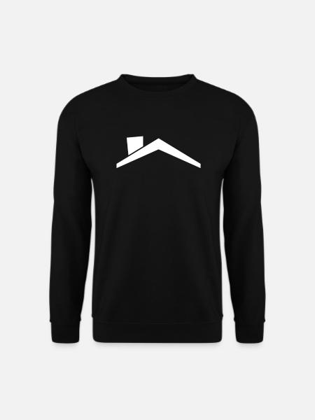 Maison toit - Sweat-shirt Unisexe - noir