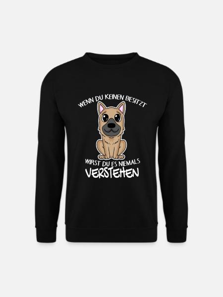 Deutscher Schäferhund - Unisex Pullover - Schwarz
