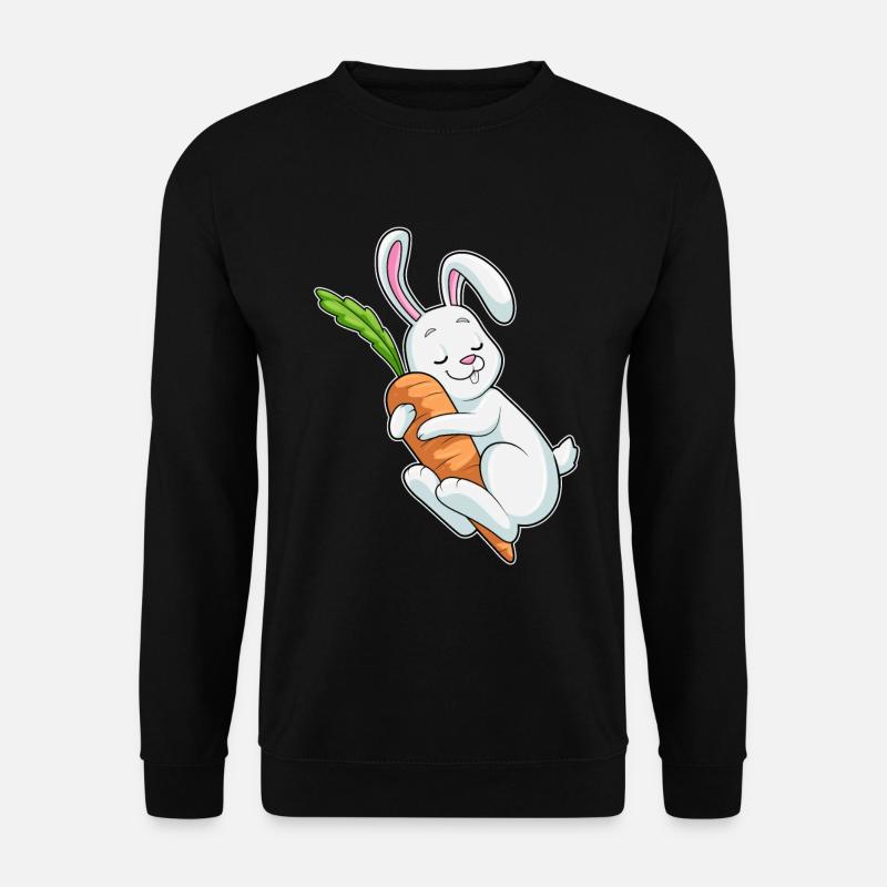 Lapin Carotte - Sweat-shirt Unisexe - noir