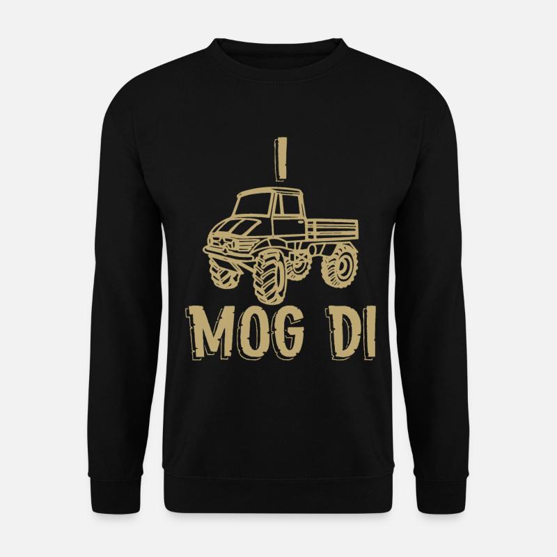 Unimog Fahrzeug SUV Laster ATV - Unisex Pullover - Schwarz