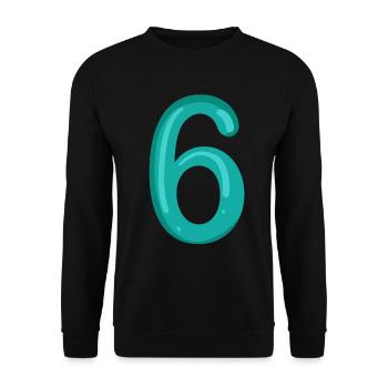 6 - Sweat-shirt Unisexe - noir - Devant - Alina (178cm) & Michal (187cm)
