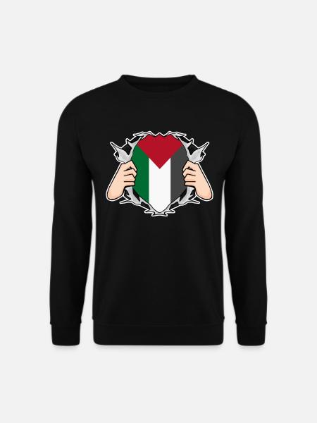 Palestine - Sweat-shirt Unisexe - noir