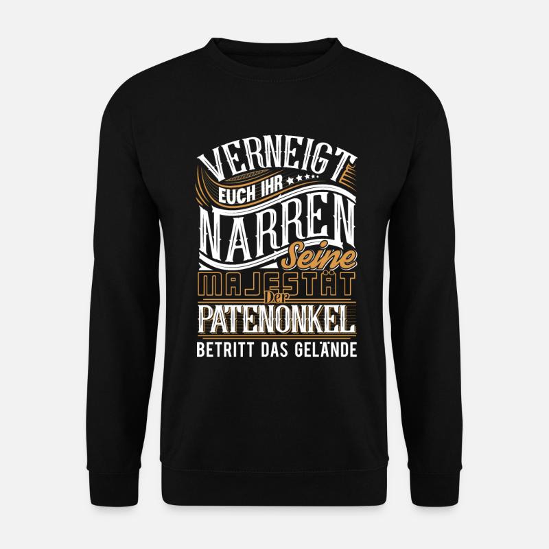 Patenonkel - Unisex Pullover - Schwarz
